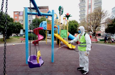 Bayraklı Belediyesi, 86 bin noktayı dezenfekte etti